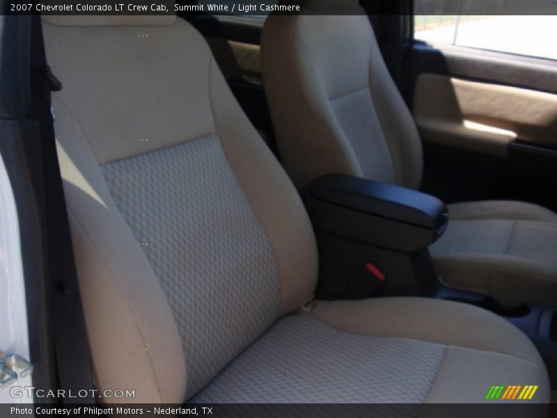 Summit White / Light Cashmere 2007 Chevrolet Colorado LT Crew Cab