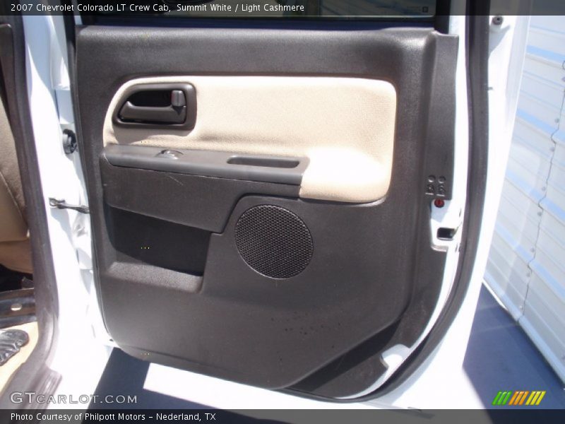 Summit White / Light Cashmere 2007 Chevrolet Colorado LT Crew Cab