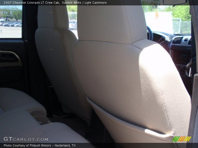 Summit White / Light Cashmere 2007 Chevrolet Colorado LT Crew Cab