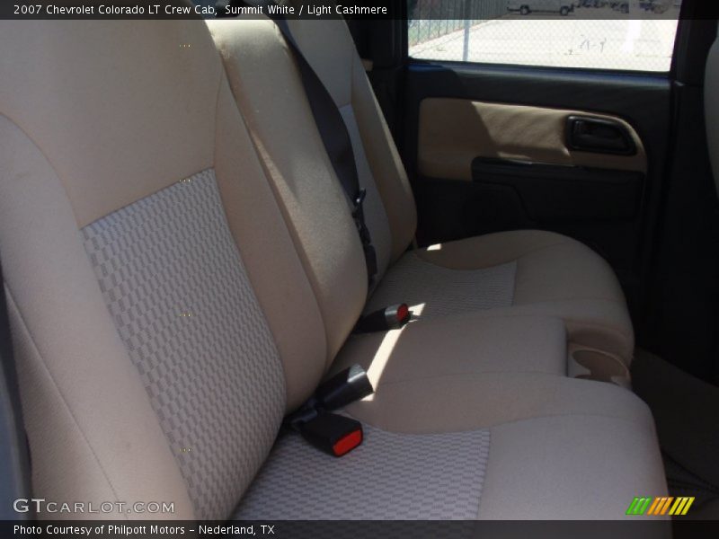 Summit White / Light Cashmere 2007 Chevrolet Colorado LT Crew Cab