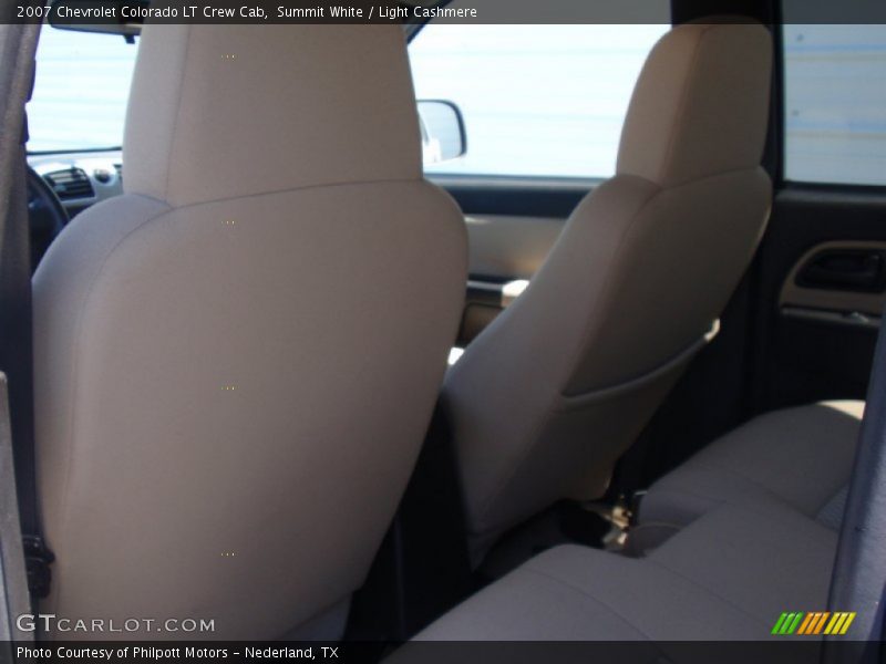 Summit White / Light Cashmere 2007 Chevrolet Colorado LT Crew Cab