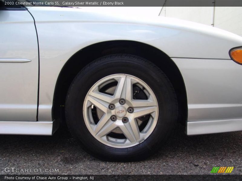 Galaxy Silver Metallic / Ebony Black 2003 Chevrolet Monte Carlo SS
