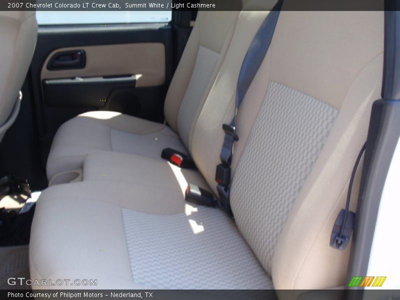 Summit White / Light Cashmere 2007 Chevrolet Colorado LT Crew Cab