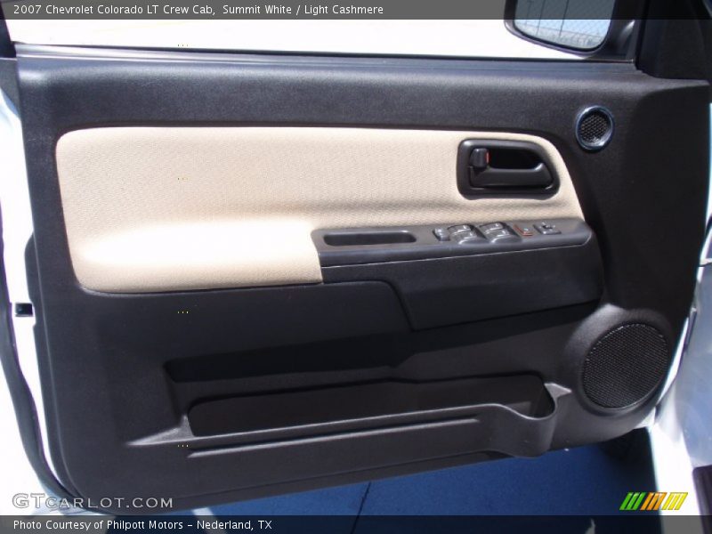 Summit White / Light Cashmere 2007 Chevrolet Colorado LT Crew Cab