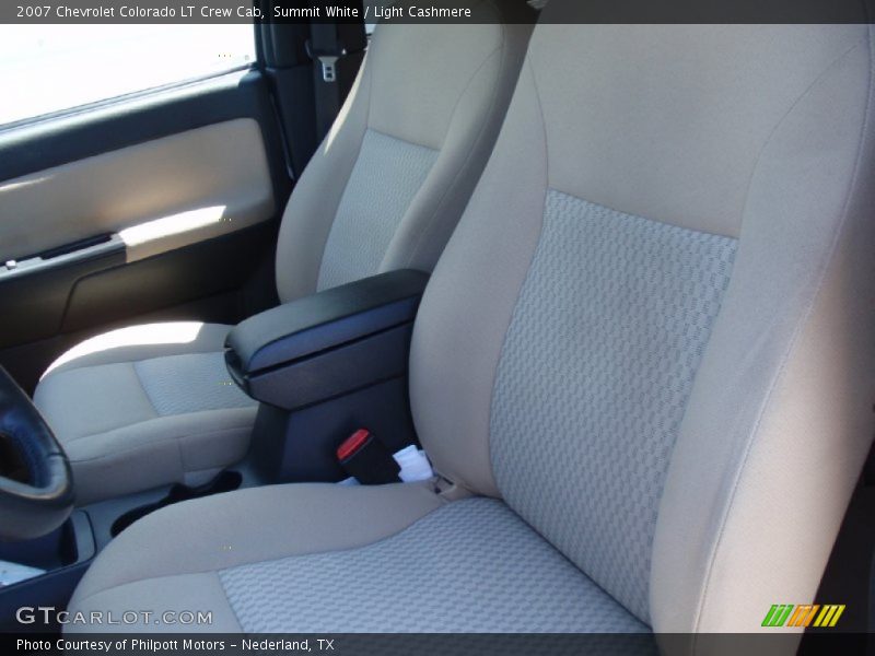 Summit White / Light Cashmere 2007 Chevrolet Colorado LT Crew Cab