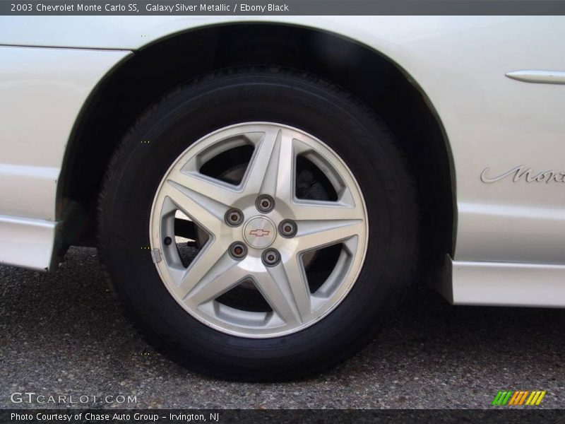 Galaxy Silver Metallic / Ebony Black 2003 Chevrolet Monte Carlo SS