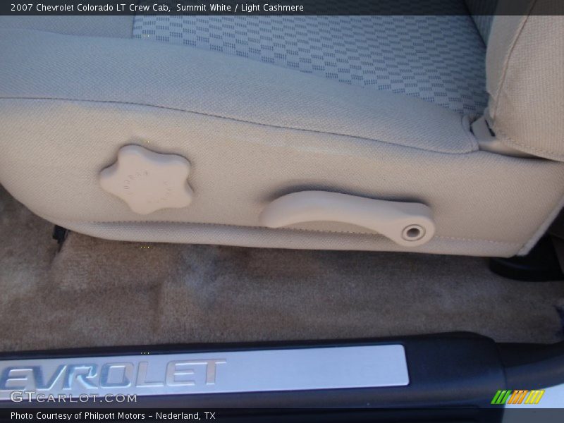 Summit White / Light Cashmere 2007 Chevrolet Colorado LT Crew Cab