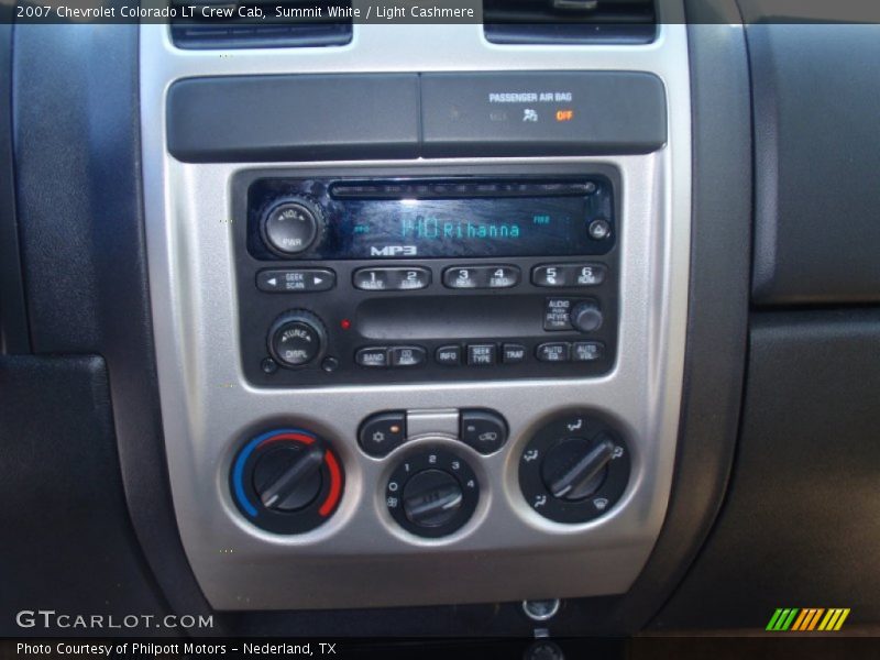 Summit White / Light Cashmere 2007 Chevrolet Colorado LT Crew Cab
