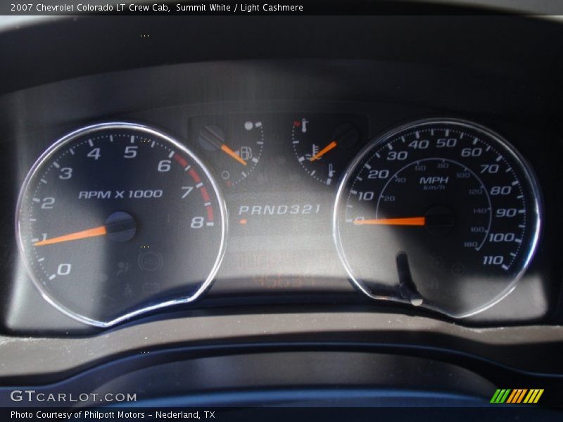 Summit White / Light Cashmere 2007 Chevrolet Colorado LT Crew Cab