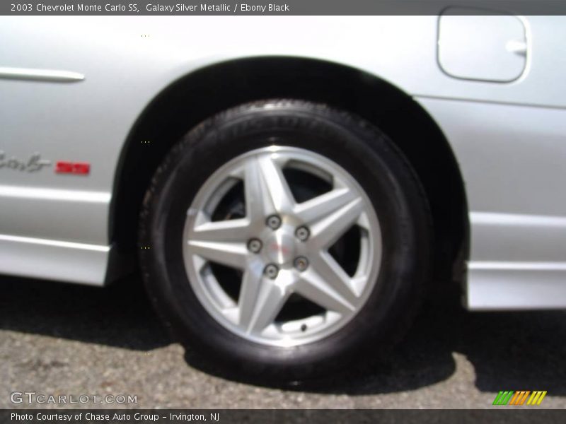 Galaxy Silver Metallic / Ebony Black 2003 Chevrolet Monte Carlo SS