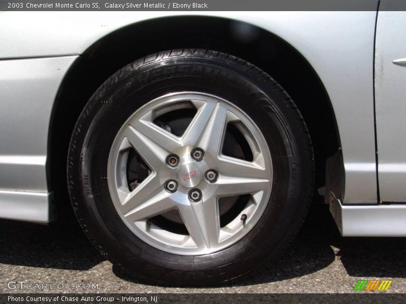 Galaxy Silver Metallic / Ebony Black 2003 Chevrolet Monte Carlo SS