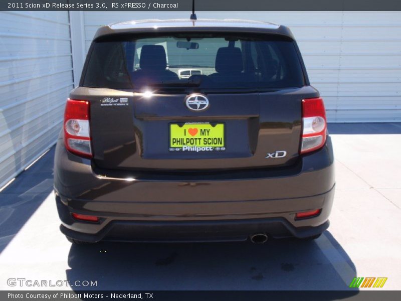 RS xPRESSO / Charcoal 2011 Scion xD Release Series 3.0