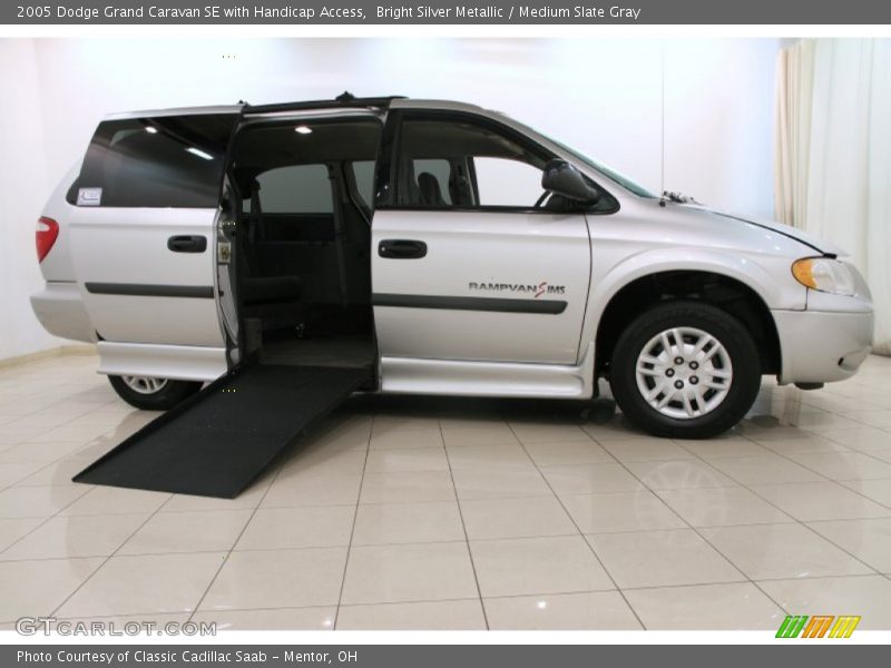 Bright Silver Metallic / Medium Slate Gray 2005 Dodge Grand Caravan SE with Handicap Access