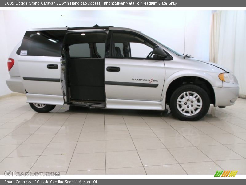 Bright Silver Metallic / Medium Slate Gray 2005 Dodge Grand Caravan SE with Handicap Access