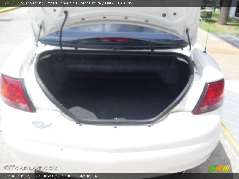 Stone White / Dark Slate Gray 2002 Chrysler Sebring Limited Convertible