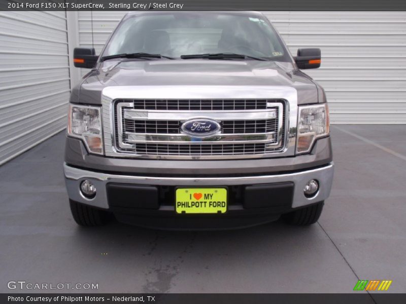 Sterling Grey / Steel Grey 2014 Ford F150 XLT SuperCrew
