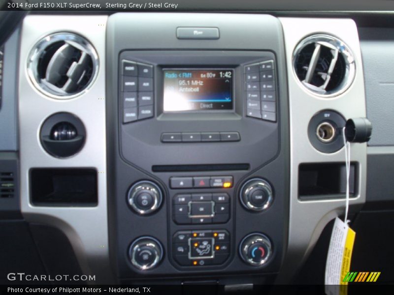 Sterling Grey / Steel Grey 2014 Ford F150 XLT SuperCrew