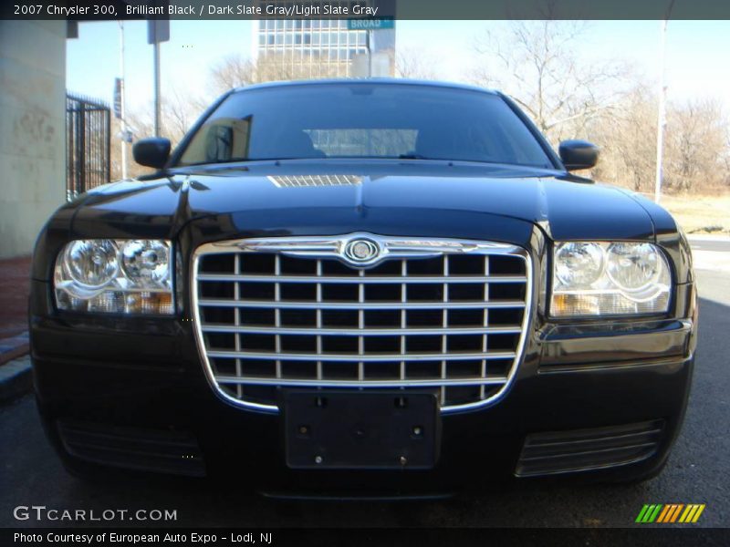 Brilliant Black / Dark Slate Gray/Light Slate Gray 2007 Chrysler 300