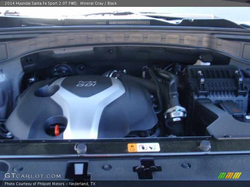 Mineral Gray / Black 2014 Hyundai Santa Fe Sport 2.0T FWD