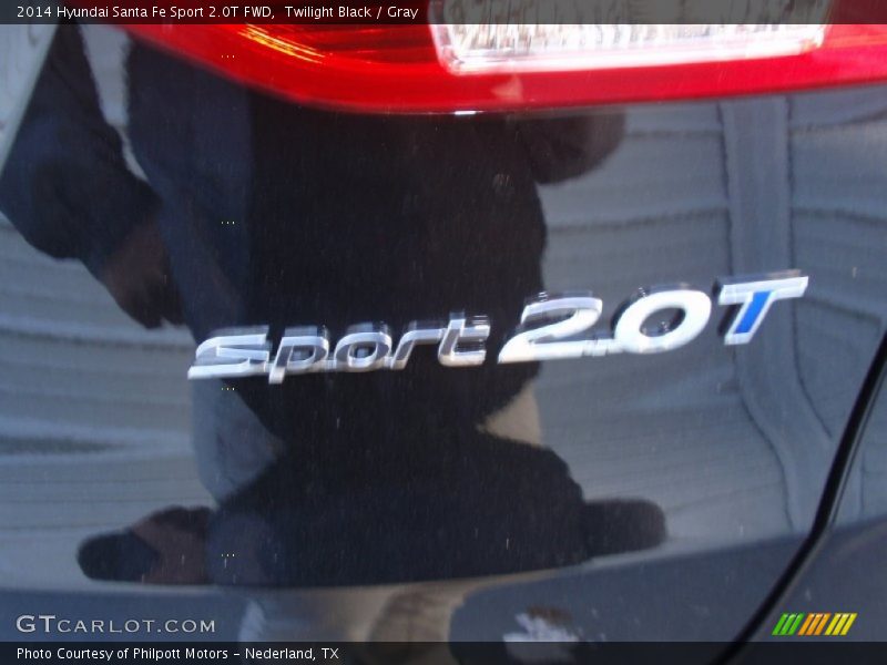 Twilight Black / Gray 2014 Hyundai Santa Fe Sport 2.0T FWD
