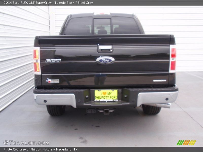Tuxedo Black / Steel Grey 2014 Ford F150 XLT SuperCrew