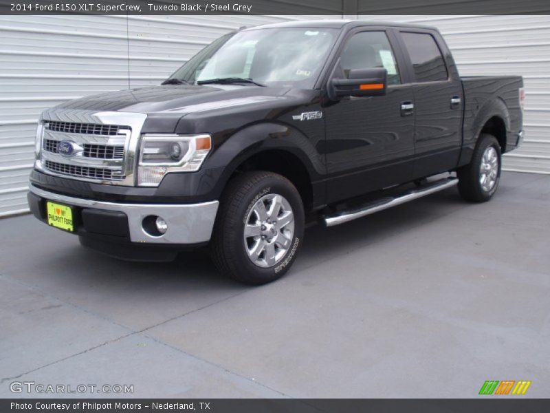 Tuxedo Black / Steel Grey 2014 Ford F150 XLT SuperCrew