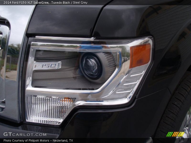Tuxedo Black / Steel Grey 2014 Ford F150 XLT SuperCrew