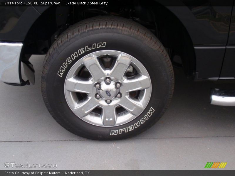 Tuxedo Black / Steel Grey 2014 Ford F150 XLT SuperCrew