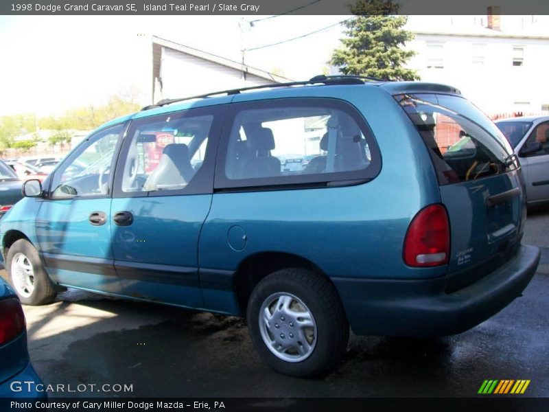 Island Teal Pearl / Slate Gray 1998 Dodge Grand Caravan SE