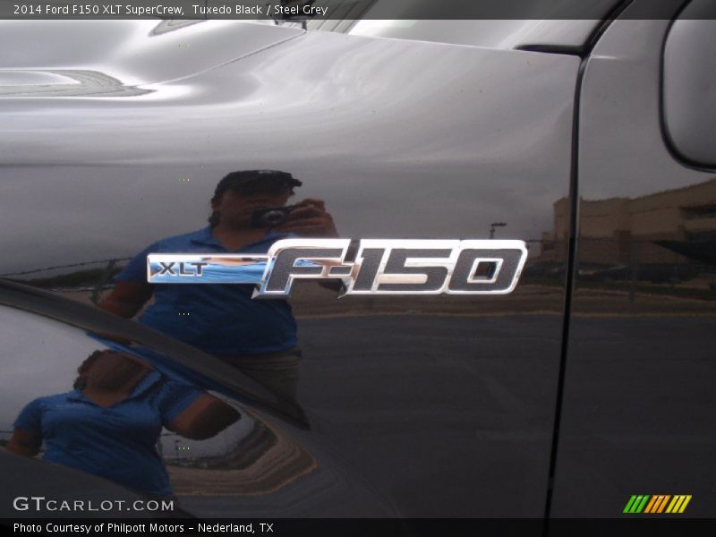 Tuxedo Black / Steel Grey 2014 Ford F150 XLT SuperCrew