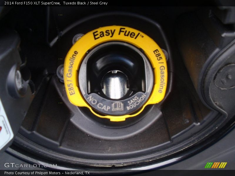 Tuxedo Black / Steel Grey 2014 Ford F150 XLT SuperCrew