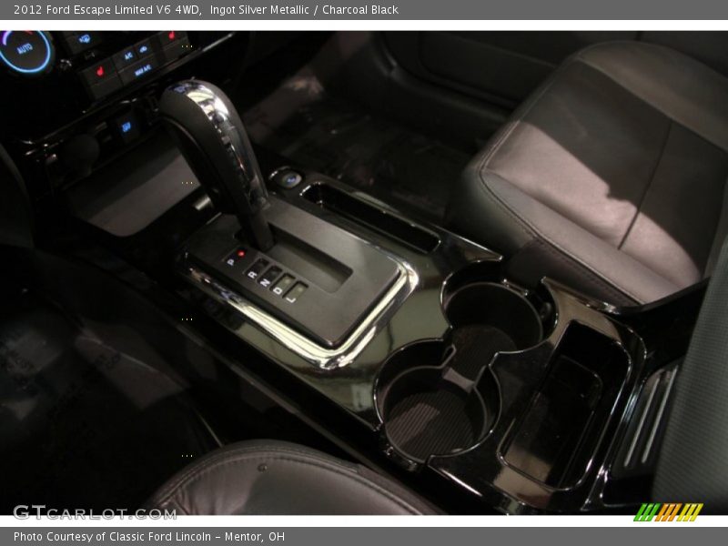 Ingot Silver Metallic / Charcoal Black 2012 Ford Escape Limited V6 4WD