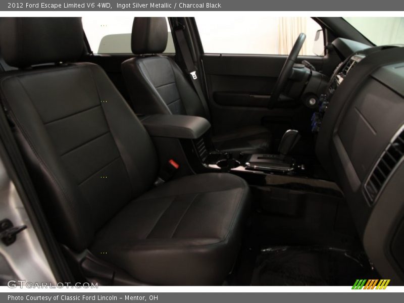 Ingot Silver Metallic / Charcoal Black 2012 Ford Escape Limited V6 4WD