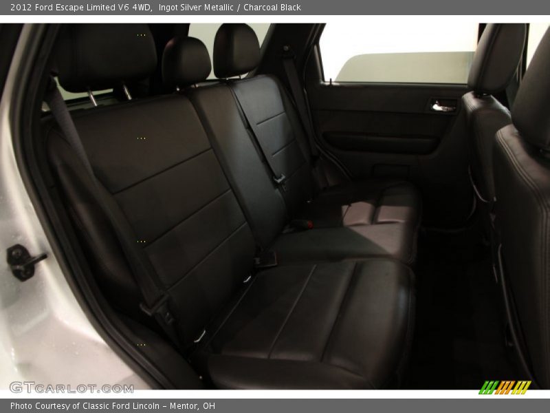 Ingot Silver Metallic / Charcoal Black 2012 Ford Escape Limited V6 4WD
