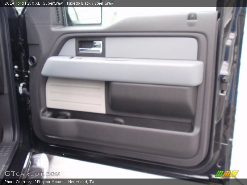 Tuxedo Black / Steel Grey 2014 Ford F150 XLT SuperCrew