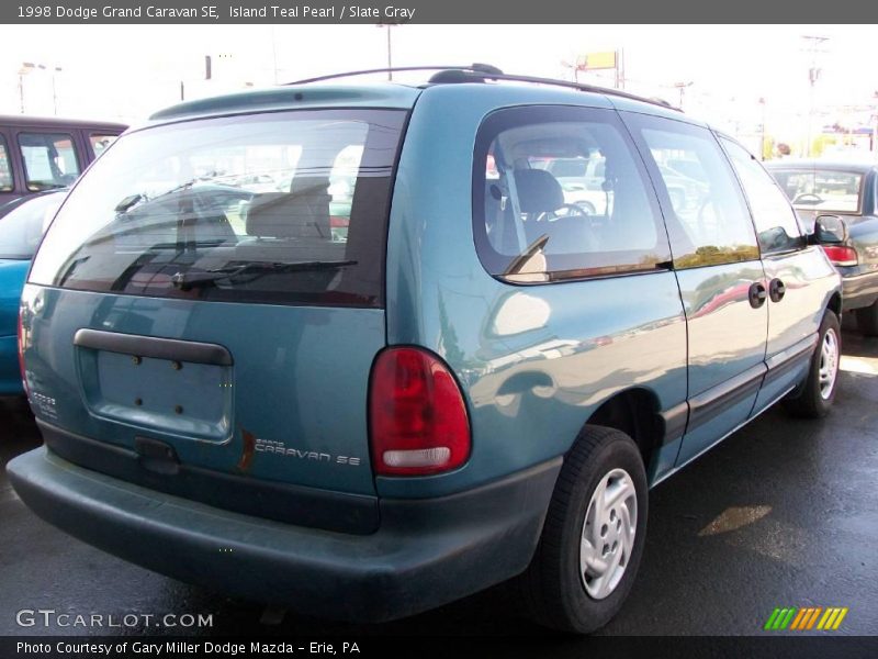 Island Teal Pearl / Slate Gray 1998 Dodge Grand Caravan SE