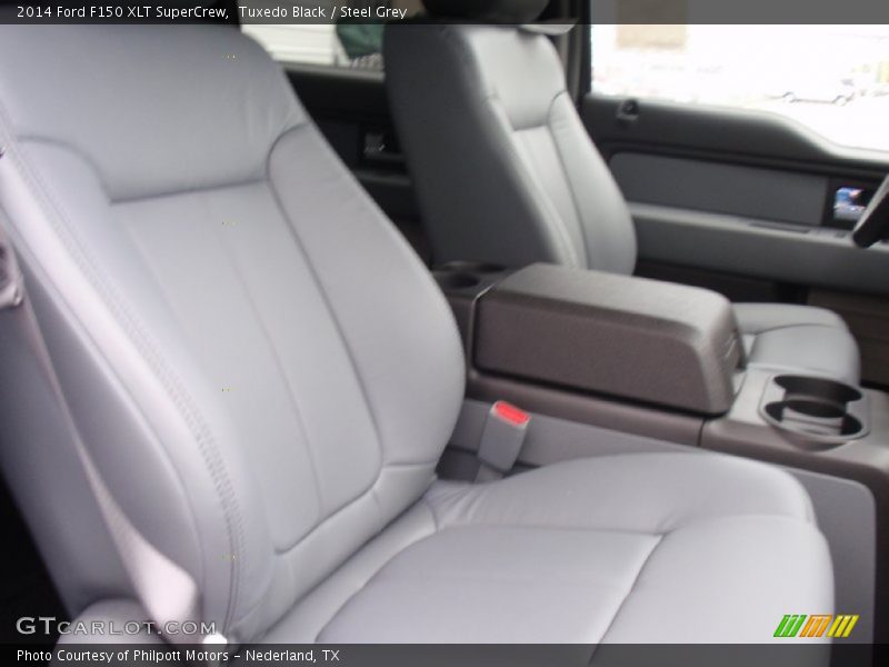 Tuxedo Black / Steel Grey 2014 Ford F150 XLT SuperCrew