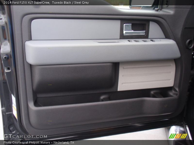 Tuxedo Black / Steel Grey 2014 Ford F150 XLT SuperCrew