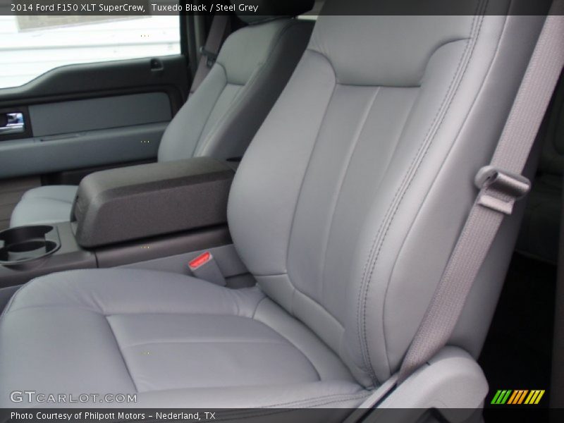 Tuxedo Black / Steel Grey 2014 Ford F150 XLT SuperCrew