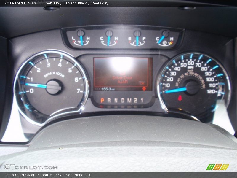 Tuxedo Black / Steel Grey 2014 Ford F150 XLT SuperCrew
