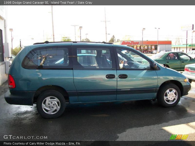 Island Teal Pearl / Slate Gray 1998 Dodge Grand Caravan SE