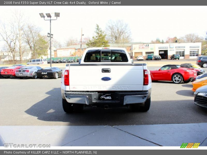 Oxford White / Camel 2008 Ford F350 Super Duty XLT Crew Cab 4x4 Dually
