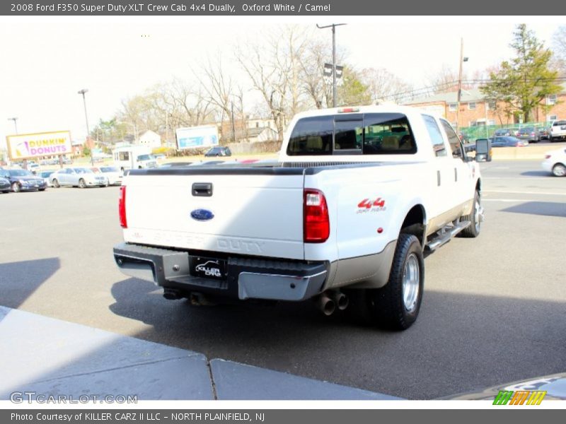 Oxford White / Camel 2008 Ford F350 Super Duty XLT Crew Cab 4x4 Dually