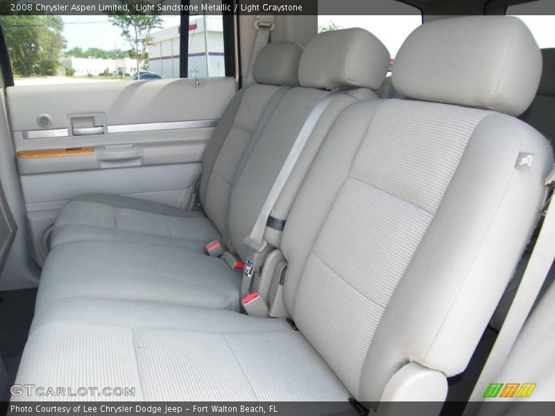 Light Sandstone Metallic / Light Graystone 2008 Chrysler Aspen Limited