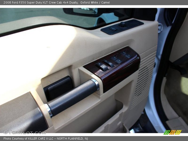 Oxford White / Camel 2008 Ford F350 Super Duty XLT Crew Cab 4x4 Dually