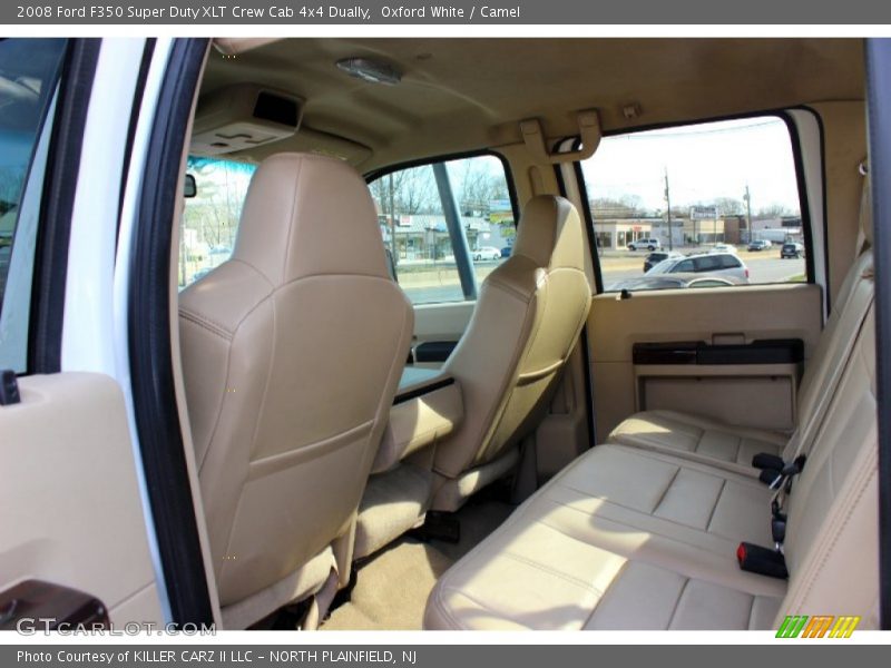 Oxford White / Camel 2008 Ford F350 Super Duty XLT Crew Cab 4x4 Dually