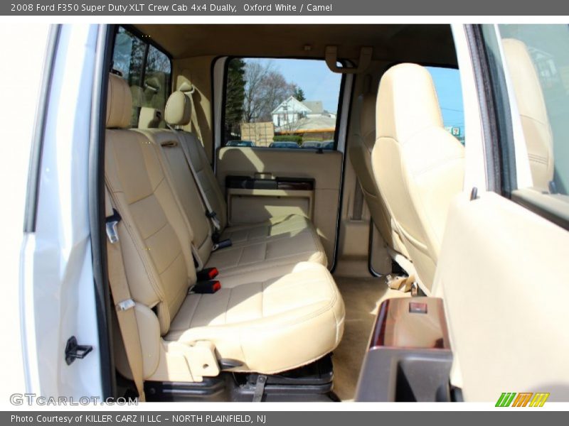 Oxford White / Camel 2008 Ford F350 Super Duty XLT Crew Cab 4x4 Dually