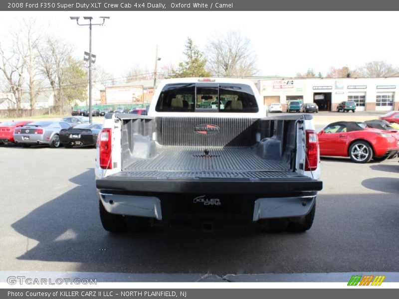 Oxford White / Camel 2008 Ford F350 Super Duty XLT Crew Cab 4x4 Dually