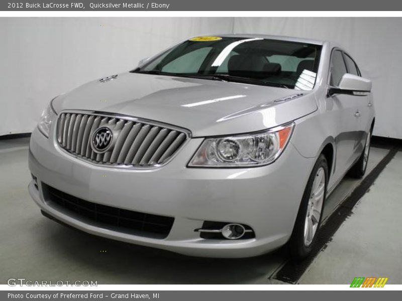 Quicksilver Metallic / Ebony 2012 Buick LaCrosse FWD