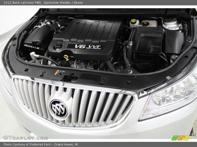 Quicksilver Metallic / Ebony 2012 Buick LaCrosse FWD
